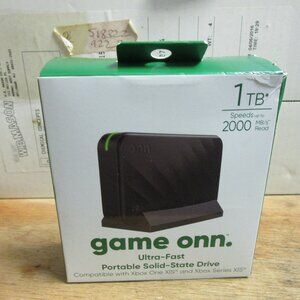 GAME ONN. 1TB 2000 MBS READ ULTA-FAST PORTABLE SOLID-STATE DRIVE